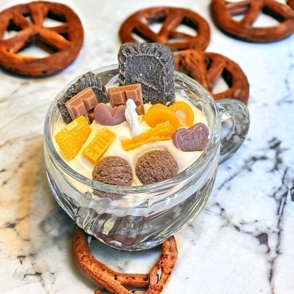 ⚠️SALE Candle // Hot Chocolate / Coffee Soy Wax Decorative Candle SEND OFFERS🥳 - Picture 5 of 6